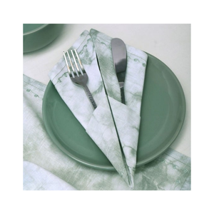 Serviettes en coton biologique GOTS 16x16 pouces 300TC personnalisées, style bohème uni crème, conçues pour les restaurants de luxe et le réseau d'approvisionnement mondial - Product Image 4