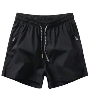 Trending Drawstring <b>Shorts</b> Wholesale Summer New Quick Dry Drawstring Polyester Breathable <b>Zipper</b> Side <b>Pocket</b> Fitness <b>Shorts</b> - Product Image 1