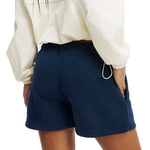 Shorts de Cintura Alta con Cordón Ajustable, 100% Algodón, Ecológicos, Diseño Sólido Vintage para Mujer, Servicio OEM con Logotipo Personalizado, Venta al Por Mayor 2026 - Product Image 4