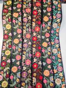 Tissu de dentelle robe de luxe tissu de dentelle perlée femmes soudanaises toub gros durable utilisant le bas pr - Product Image 2