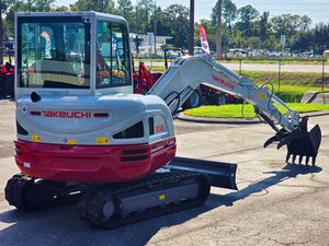 รถขุดขนาดเล็ก Takeuchi TB240 ราคาถูกสำหรับขาย รถขุดไฮดรอลิกดีเซล พร้อมจัดส่ง - Product Image 4