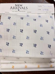 ผ้าทอลายทแยงสำหรับเสื้อและเสื้อผ้าผ้าฝ้ายโพลีพิมพ์ลายทแยง - Product Image 4