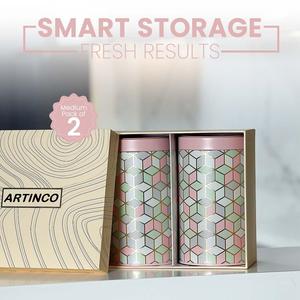 Tarro de lata hecho a mano de alta calidad con tapa, contenedor de condimentos de Metal para fiestas, estilos de cubierta, suministro a granel en embalaje de cartón - Product Image 4