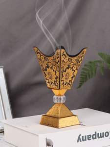 Quemador de Bakhoor Religioso Elegante, Hecho a Mano, Duradero, Orgánico, 100% Natural, de Madera, para Aromatizar el Hogar, Tradicional - Product Image 2