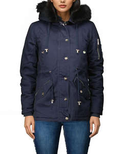 100% haute qualité directe en gros femmes Parkas femmes vêtements d'hiver manteau d'hiver à la mode coupe-vent bouffant veste - Product Image 1