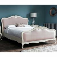 Ensemble de lit en bois de luxe, chambre européenne, King Size, Villa royale, couleur blanche, meubles, vente en gros, Massage de haute qualité