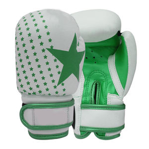 Los últimos guantes de cuero de Pakistán Guantes de entrenamiento de lucha de boxeo Diseño personalizado Guantes de boxeo de la mejor calidad - Product Image 4
