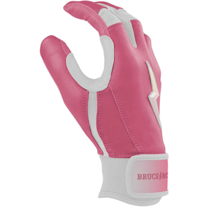 Serie Patriot Guantes de bateo de puño corto Cuero Diseño único Tasa al por mayor Bruce Bolt Guantes de bateo de béisbol - Product Image 4