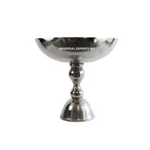 Bol à chocolat de luxe en acier inoxydable, écologique, de forme ronde, décoratif, pour bonbons, taille personnalisée, métal fantaisie, pour mariage - Product Image 1