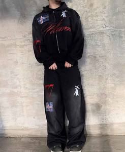 ชุดวอร์มกีฬาฤดูหนาวแบบยูนิเซ็กซ์ พิมพ์โลโก้ได้ ผลิตจากผ้าฝ้าย 100% เป็นมิตรกับสิ่งแวดล้อม คุณภาพสูง - Product Image 5