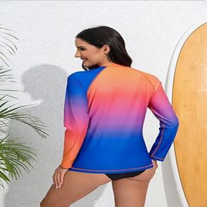 เสื้อแรชการ์ดกีฬาแบบยูนิเซ็กซ์ น้ำหนักเบา แขนยาว ระบายอากาศได้ดี ผลิตจากผ้าสแปนเด็กซ์/โพลีเอสเตอร์ พิมพ์ลายดิจิทัล โลโก้สั่งทำได้ ปี 2024 - Product Image 2