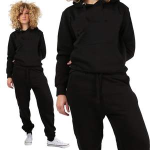 Sweat à capuche délavé vintage en gros coton lourd broderie personnalisée lavé à l'acide pour les femmes joggeurs femmes survêtements - Product Image 2