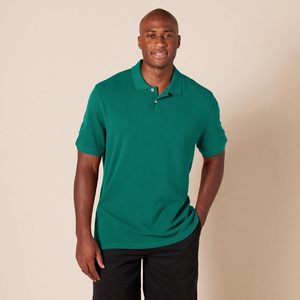 Camiseta de Golf Personalizada con Logotipo Bordado, de Algodón de Color Sólido, Ecológica, para Uniforme de Personal, Unisex, Manga Corta - Product Image 2