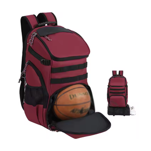 Bolsa de baloncesto de equipo deportivo personalizada impermeable con forro de nailon a la moda con logotipo para bolsa de baloncesto - Product Image 5