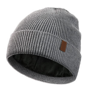 2026 Acrylic Classic Winter Beanies with Visor Thick Cable Knit Baseball <b>Hats</b> Ski <b>Hat</b> Soft Solid Colors Warm <b>Men</b> Beanies Caps - Product Image 1