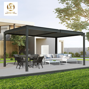 Toit rétractable <span class=keywords><strong>de</strong></span> pergola en aluminium motorisé durable pour l'<span class=keywords><strong>abri</strong></span> extérieur <span class=keywords><strong>de</strong></span> soleil <span class=keywords><strong>de</strong></span> <span class=keywords><strong>terrasse</strong></span> <span class=keywords><strong>de</strong></span> patio <span class=keywords><strong>de</strong></span> jardin pour la toiture escamotable <span class=keywords><strong>de</strong></span> balcon - Product Image 1