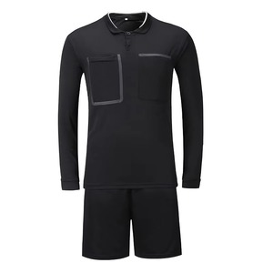 Uniforme de football à la mode pour hommes chemise en polyester respirant avec short combinaison de sport solide entraînement séchage rapide respirant - Product Image 5