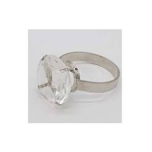 Bague en métal argent avec pierre de diamant Rond de serviette décoratif en gros Vintage Wedding Royal Silver Plated Flower Rond de serviette - Product Image 1