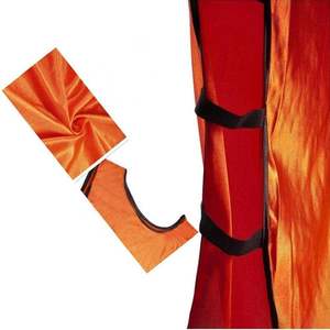 Chaleco Deportivo Unisex de Poliéster de Secado Rápido con Cuello Redondo Naranja INDEX - Product Image 5
