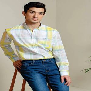 Chemise de travail à manches longues de haute qualité Chemise Slim Fit en coton et polyester Chemise à manches longues de travail pour hommes - Product Image 3