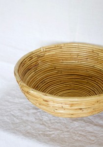 จานเสิร์ฟหวายทำด้วยมือที่ไม่เหมือนใครสานธรรมชาติเหมาะสำหรับอุปกรณ์เสริมอาหารในห้องครัวและร้านอาหาร - Product Image 2