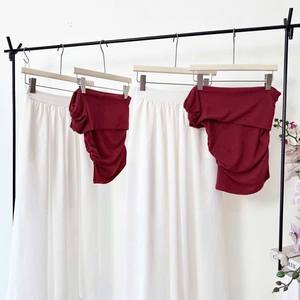 Custom Summer One Shoulder Top and Lightweight <b>Long</b> Skirt Matching Set - Product Image 2