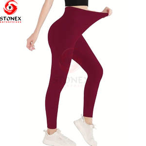 Conjuntos Deportivos de Alta Calidad para Mujer, Leggings de Yoga con Cintura Elástica, Largo Completo, Tejido Transpirable de Spandex/Nailon - Product Image 3