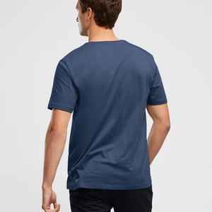 Camiseta de Hombre, Informal, Lisa, de Algodón HD, Cuello Redondo - Product Image 4