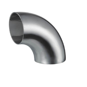 Conector de Acero Inoxidable Sanitario 304 316, Superficie Lisa, Conexión de Codo Igual, Accesorios de Curva, DIN 3A, Tamaño 2 Pulgadas, Sch 40, Clase 150 - Product Image 4