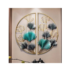 Art mural en métal en fer forgé décoration murale Art mural en aluminium pour la maison hôtel salon luxe fait à la main bas prix de l'inde - Product Image 3