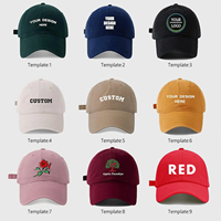OEM ODM personalizado 3D bordado Logo Golf sombreros 5 paneles Gorra de diseño Club Golf gorra de béisbol con logotipo cosido de alta calidad