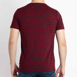 Camisetas de algodón 100% de alta calidad para hombre, cuello redondo informal, cómodas, transpirables, de verano, ajuste relajado, patrón sólido, MOQ personalizado - Product Image 3