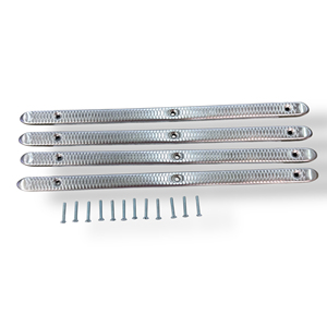 Kit complet de bandes de sol en aluminium + kit de fixation pour Lambretta C - Product Image 1