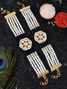 สร้อยข้อมือด้ายถักสไตล์อินเดียสำหรับ Brother และ Sister Festival จากเรื่อง Rakhi - Product Image 2