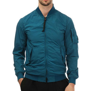2025 automne hommes décontracté mode coupe-vent Bomber veste avec le meilleur Design Orange Bomber veste homme OEM Service personnalisé - Product Image 1