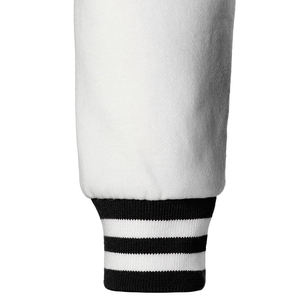 Chaqueta Varsity Retro de Algodón Transpirable y Resistente al Viento de Alta Calidad al por Mayor, Uniforme de Equipo Personalizado, Fábrica OEM - Product Image 4