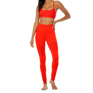 High Waist Moto Leggy Running Yoga Workout Women <b>Legging</b> Custom Gym Fitness Wholesale Pants Slim Fitness Wears <b>Leggings</b> - Product Image 1