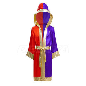 Robes de boxe sur mesure en stock, nouveau style, séchage rapide, fabricant pakistanais - Product Image 4