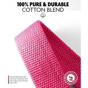 Sangles de musculation multifonctionnelles personnalisables avec logo pour hommes, idéales pour l'haltérophilie, le powerlifting et les tractions (Deadlift) - Product Image 3