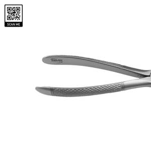 คีมถอนฟันแบบแมนนวลจากโรงงานโดยตรง หลายขนาด สำหรับฟันบนและฟันล่าง ใช้สำหรับถอนรากฟัน ฆ่าเชื้อได้ ออกแบบตามหลักสรีรศาสตร์ - Product Image 5