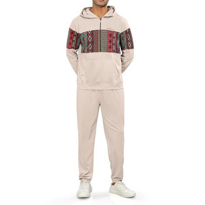 Fantastiques survêtements pour hommes, tenue de jogging décontractée et tendance, fournisseur de sweats à capuche et de pantalons, Pakistan OEM ODM, MOQ accepté, commandes personnalisées - Product Image 1