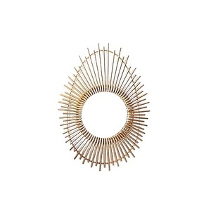 New Leaf Design <b>Wall</b> <b>Mirror</b> Decorate <b>for</b> Home & <b>Bathroom</b> Customized Size Leaf <b>Wall</b> Decorate <b>Mirror</b> <b>for</b> Livingroom at Low Cost - Product Image 3