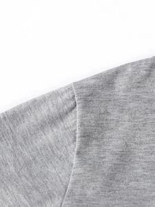 Camisetas de Color Gris Sólido para Hombre, Camisetas Nuevas de Alta Calidad, Camisetas Informales de Verano, Tops de Algodón, Camisetas Transpirables de Hip Hop - Product Image 3