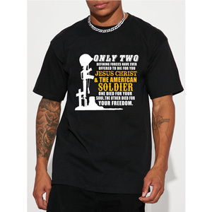 Camiseta de ocio para hombre y Polo para Primavera/Verano con estampado estándar de un color hecho en China - Product Image 1