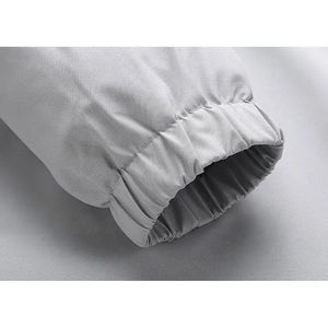 Chaqueta cortavientos de moda en blanco barata OEM para hombre, chaqueta cortavientos de tendencia superior hecha a medida de color sólido de gran calidad para hombre - Product Image 2