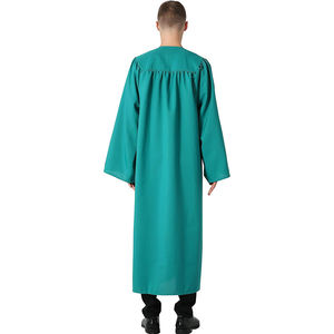 Traje de Sacerdote, Vestimenta de Iglesia, Vestido Largo, Estolas, Traje de Coro, Transpirable, Talla Grande - Product Image 2