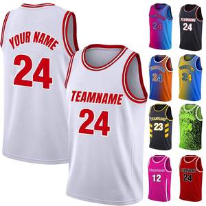 Maillot de basket-ball personnalisé en gros, sublimation, gilets à séchage rapide, OEM, coupe et couture, singlet personnalisé, vêtements d'équipe de haute qualité - Product Image 2