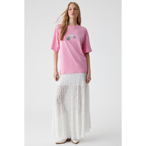 GRIMELANGE CAITLYN Camiseta oversize con cuello redondo para mujer - Product Image 2