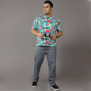 Camiseta de Punto Sólido Sublimada de Marca Privada OEM, Personalizada, Elegante, de Moda Urbana, de Secado Rápido, Transpirable, Suave, Informal, para Hombre - Product Image 4