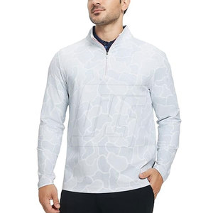 เสื้อแจ็คเก็ตซับลิเมชั่นแบบซิปครึ่งตัว แขนยาว สำหรับผู้ชาย เหมาะสำหรับไลฟ์สไตล์แอคทีฟ - Product Image 2